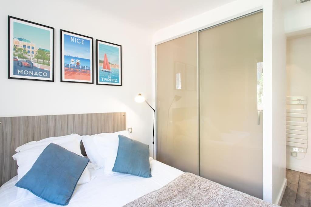 #40 Bright Sea View Suite For 6 2Mins Walk Port & Sea Villefranche-sur-Mer Ngoại thất bức ảnh