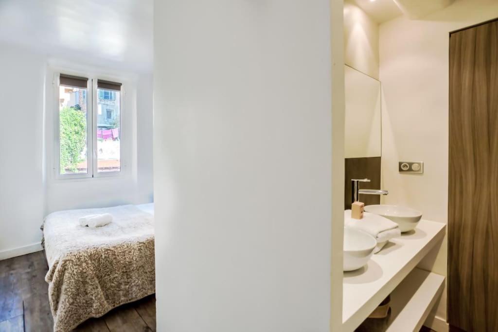 #40 Bright Sea View Suite For 6 2Mins Walk Port & Sea Villefranche-sur-Mer Ngoại thất bức ảnh